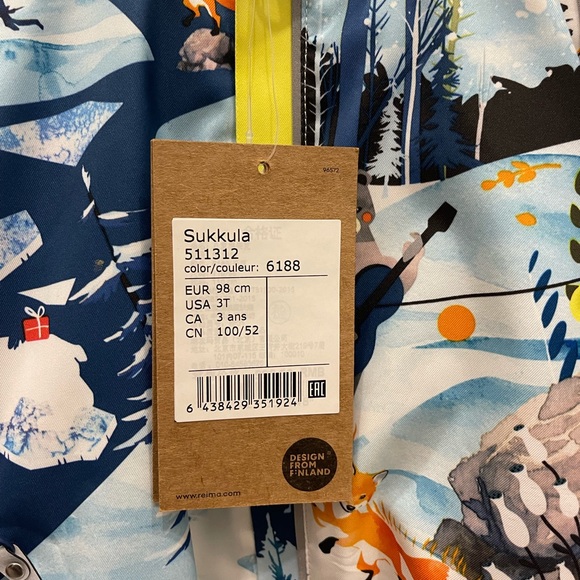 Reima kids winter jacket - Picture 2 of 3